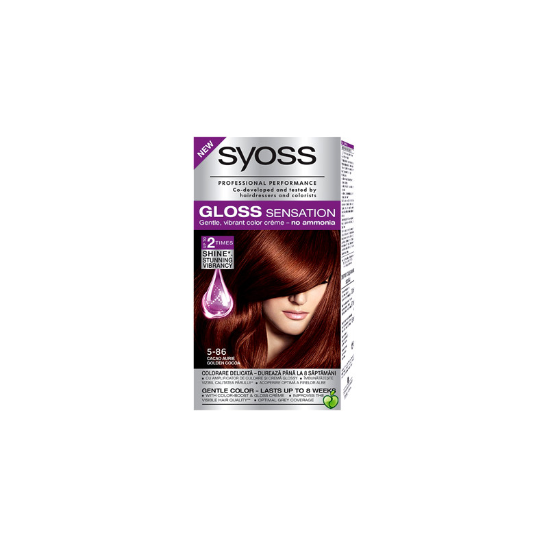 Syoss Gloss Sensation Боя за коса 5-86