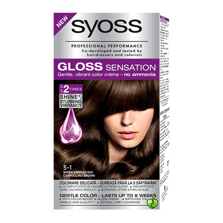 Syoss Gloss Sensation Боя за коса 5-1