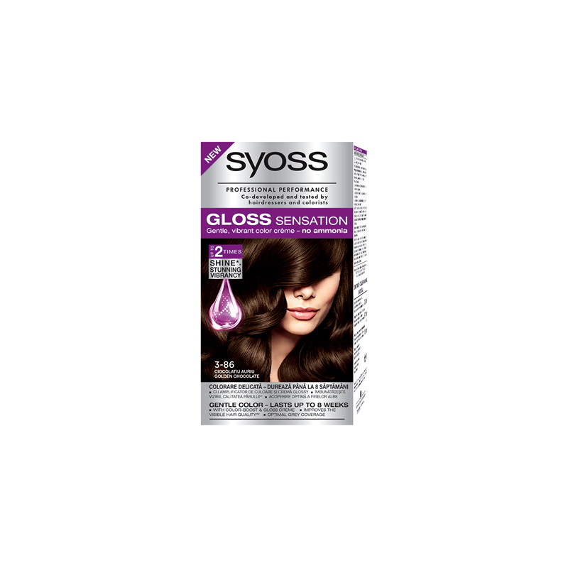 Syoss Gloss Sensation Боя за коса 3-86