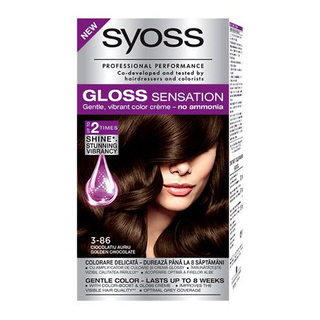 Syoss Gloss Sensation Боя за коса 3-86