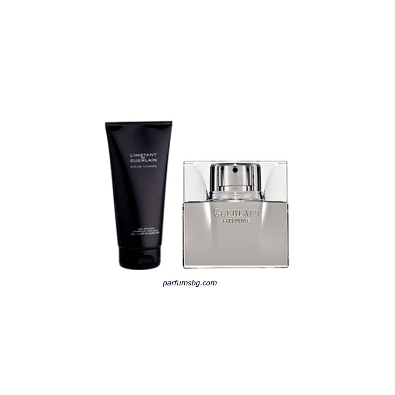 Guerlain Homme К-Т за мъже 50ml EDT+75ml Душ гел НОВО