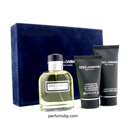 Dolce & Gabbana Pour Homme К-Т за мъже EDT 75ml+SG 50ml+ASB 50ml