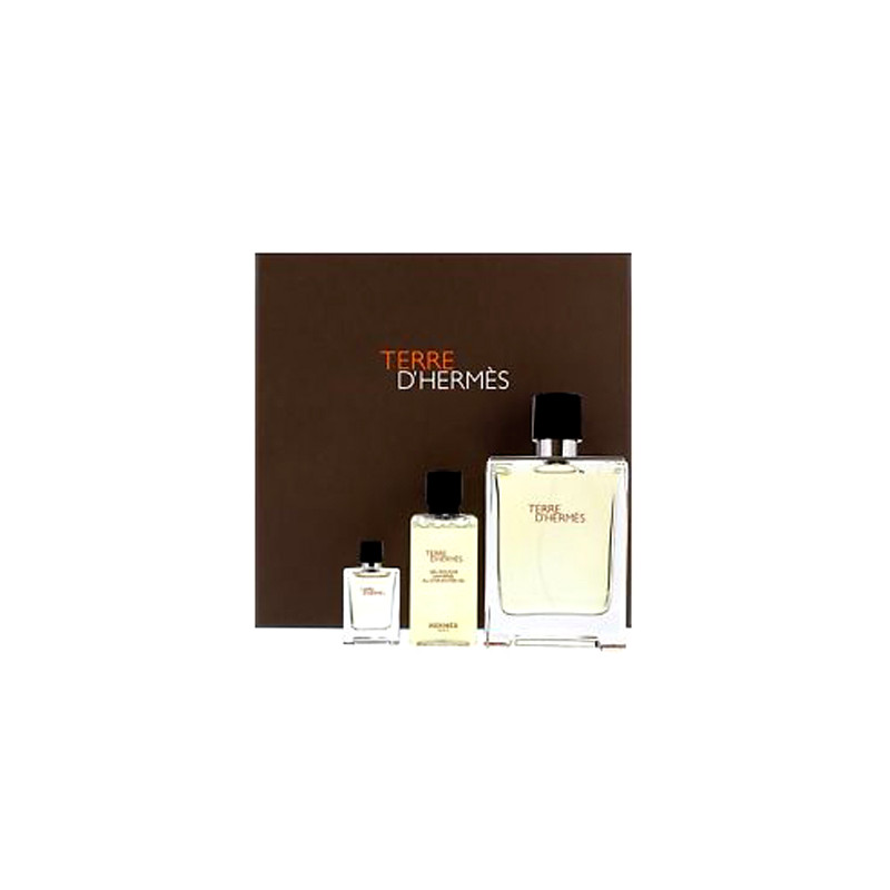 Hermes Terre d'Hermes  К-Т за мъже EDT 100ml+EDT 5ml+SG 40ml