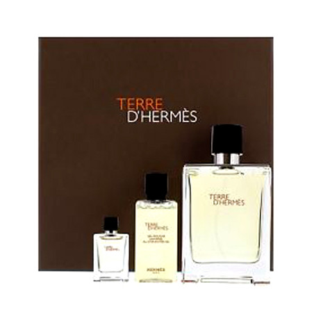 Hermes Terre d'Hermes  К-Т за мъже EDT 100ml+EDT 5ml+SG 40ml