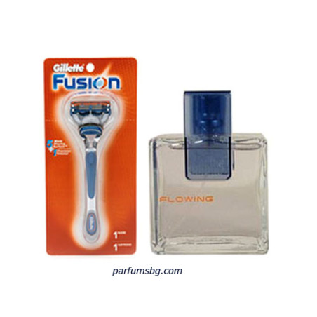 Puma Flowing Man К-Т за мъже EDT 50ml+Gillette Fusion