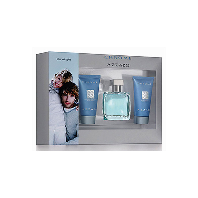 Azzaro Chrome К-Т за мъже EDT 30ml+ASB 30ml+SG 50ml