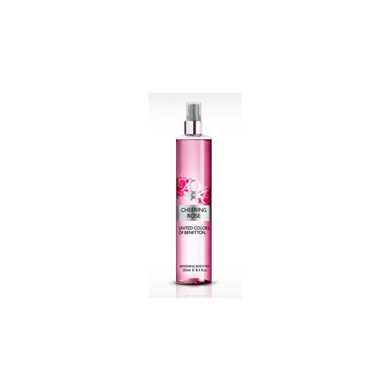 Benetton Cheering Rose спрей за тяло за жени 250ml