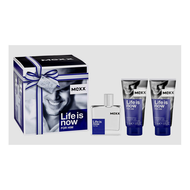 Mexx Life Is Now Men К-Т за мъже EDT 50ml+SG 50ml+SG 50ml