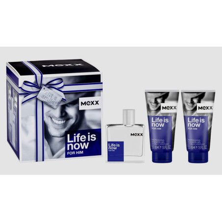 Mexx Life Is Now Men К-Т за мъже EDT 50ml+SG 50ml+SG 50ml