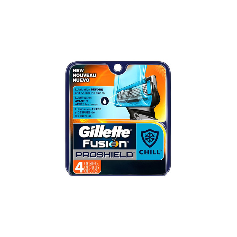 Gillette Fusion ProShield Chill Ножчета за бръснене 4бр