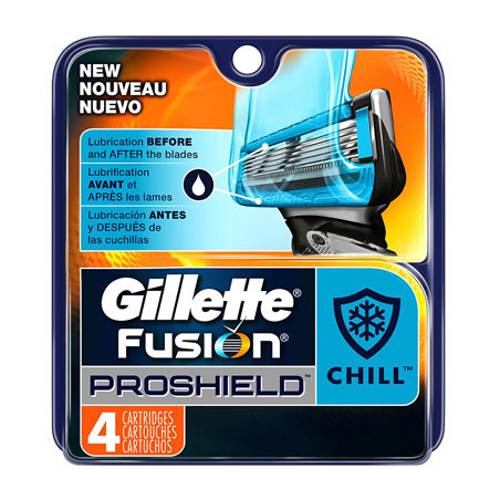 Gillette Fusion ProShield Chill Ножчета за бръснене 4бр