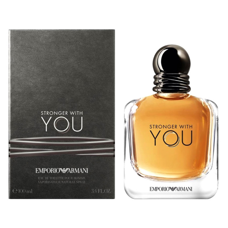 Armani Stronger With You EDT за мъже 100ml НОВ