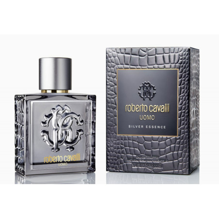 Roberto Cavalli Uomo Silver Essence EDT за мъже 100ml НОВ