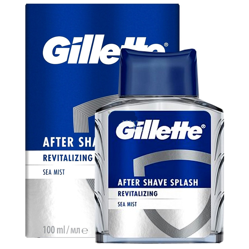 Gillette Revitalizing Sea Mist за мъже афтършейв 100ml