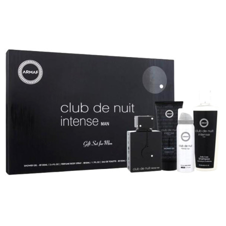 Armaf Club De Nuit Intense К-Т за мъже EDT 105ml+Deo spray 50ml+SG 100ml+sh 250ml