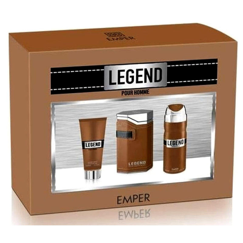 EMPER LEGEND K-T за мъже EDT 100+DEO 200+SG 250