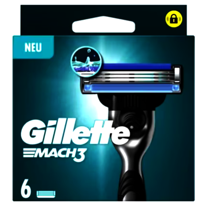 Gillette Mach 3 Ножчета за бръснене 6бр
