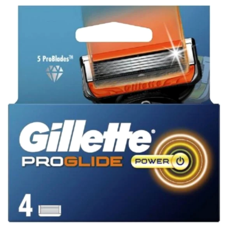 Gillette Fusion Proglide Power Ножчета за бръснене 4бр