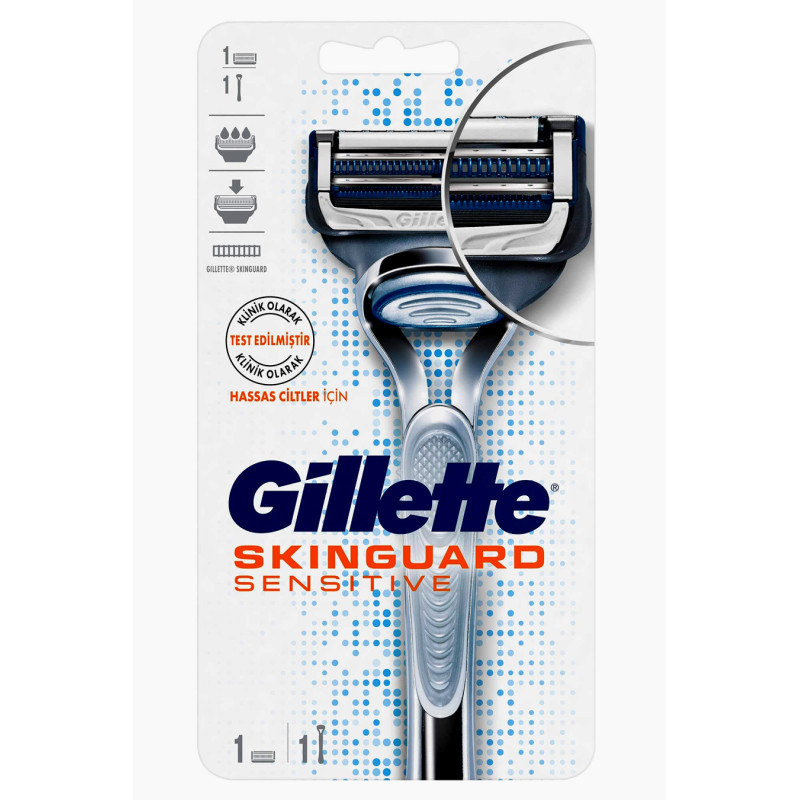 Gillette Skinguard Sensitive Самобръсначка за бръснене с 1 ножче