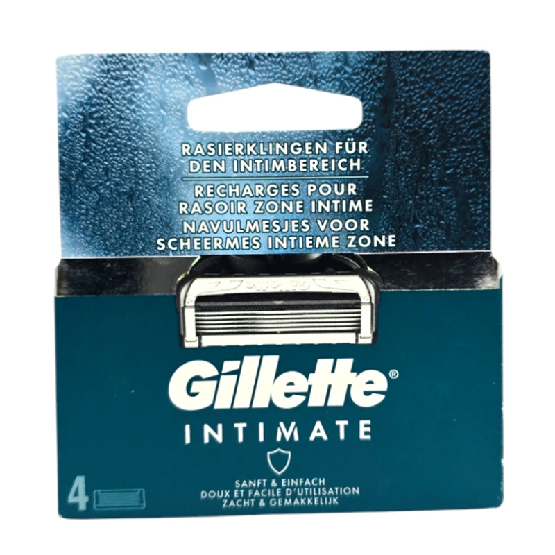 Gillette Fusion Intimate Ножчета за бръснене 4бр