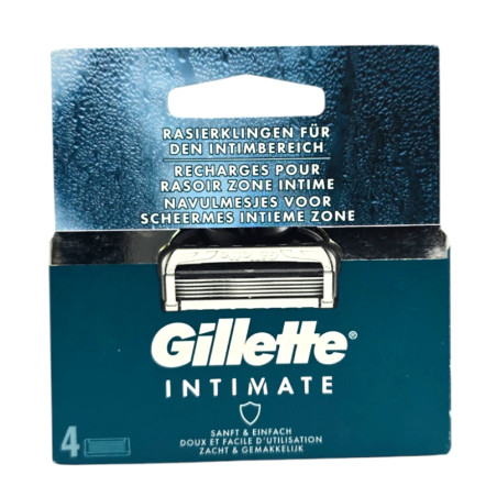 Gillette Fusion Intimate Ножчета за бръснене 4бр