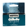 Gillette Fusion Intimate Ножчета за бръснене 4бр