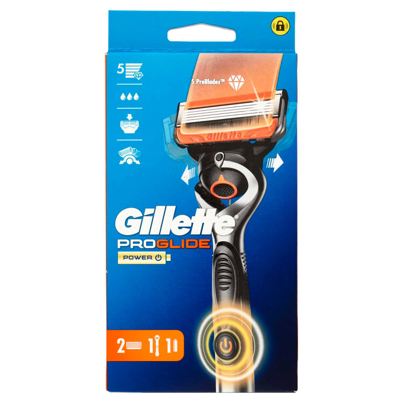 Gillette Fusion Proglide Flexball Power Самобръсначка с батерия с 2 ножчета