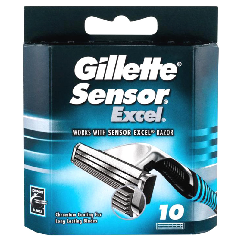 Gillette Sensor Excel Ножчета за бръснене 10бр