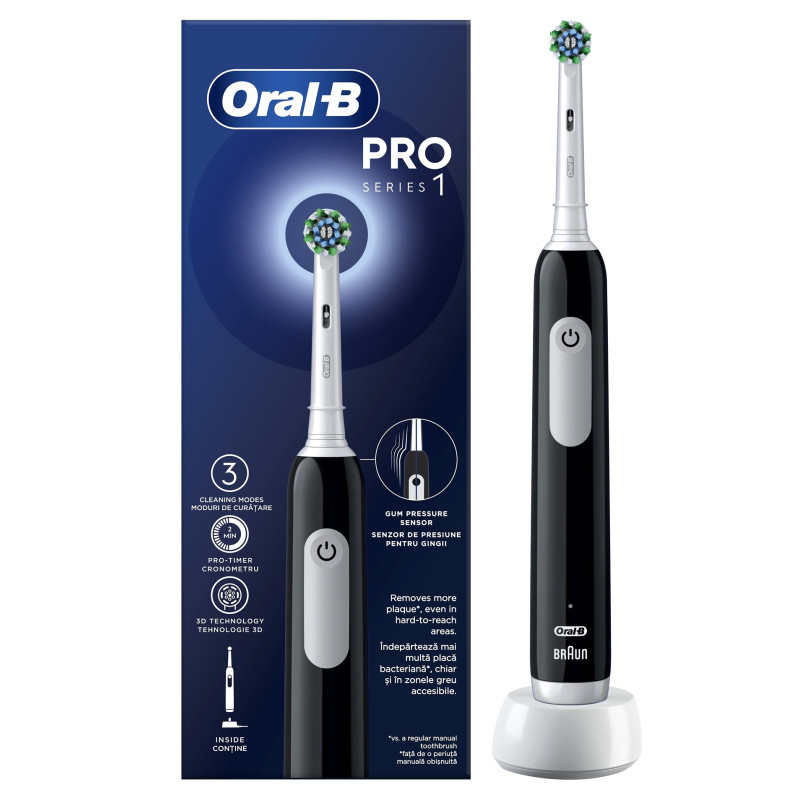 ORAL-B PRO SERIES 1 BLACK Елeктрическа четка за зъби