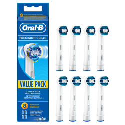 ORAL-B РЕЗЕВНА ГЛАВА ЗА ЕЛ. ЧЕТКА PRECISION CLEAN 8 БРОЯ