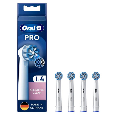 ORAL-B РЕЗЕВНА ГЛАВА ЗА ЕЛ. ЧЕТКА SENSITIVE 4 БРОЯ