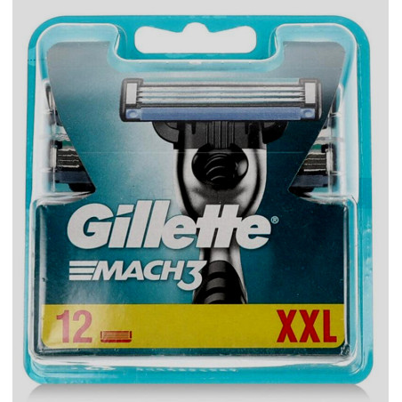 Gillette Mach 3 Ножчета за бръснене 12бр