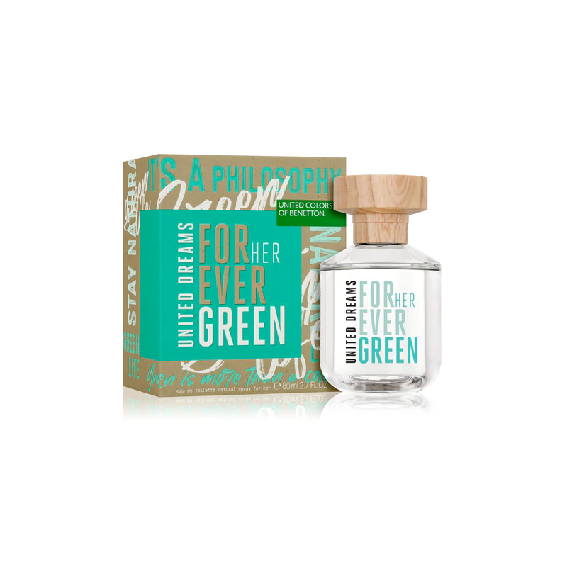 Benetton United Dreams Forever Green EDT за жени 80ml