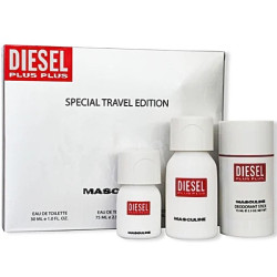 Diesel Plus Plus Masculine K-T за мъже EDT 75ml+EDT 30ml+Deo stick 75ml