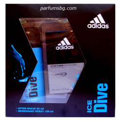 Adidas Ice Dive K-T за мъже афтършейв 50ml+дезодорант