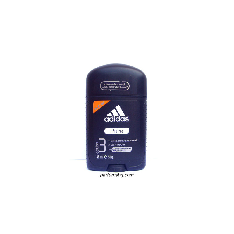 Adidas 3 Action Pure Дезодорант стик за мъже 48ml