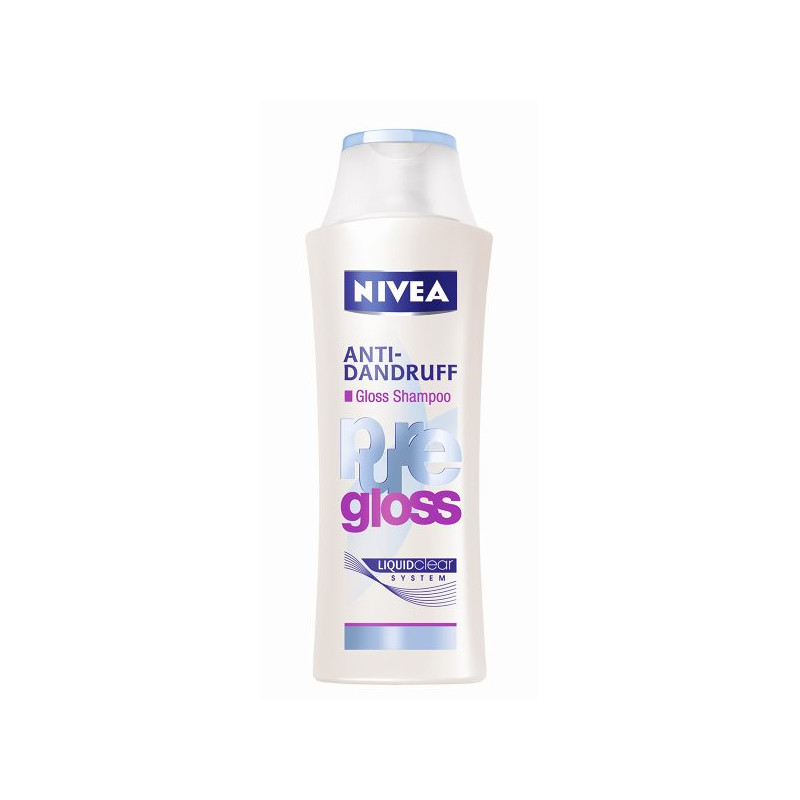 Nivea Pure Glos Шампоан против пърхот за жени 250ml