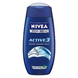 Nivea Active3 Душ гел за мъже 250ml