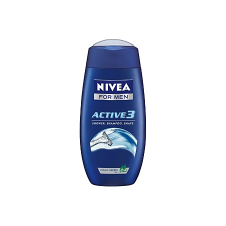 Nivea Active3 Душ гел за мъже 250ml