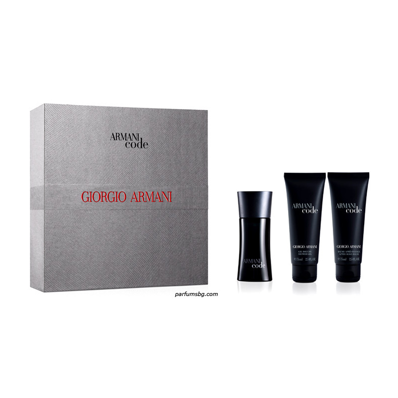 Armani Black Code K-T за мъже EDT 50ml+ASB 75ml+SG 75ml