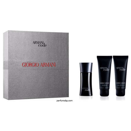 Armani Black Code K-T за мъже EDT 50ml+ASB 75ml+SG 75ml