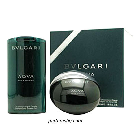 Bvlgari Aqva К-Т за мъже EDT 100ml+SG75ml+ASB 75ml