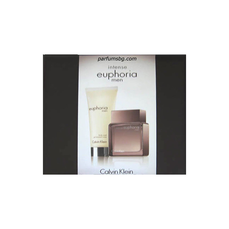 Calvin Klein Euphoria Intense К-Т за мъже EDT 50ml+Душгел 100ml