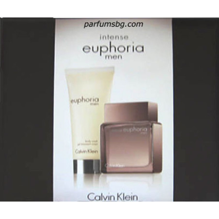 Calvin Klein Euphoria Intense К-Т за мъже EDT 50ml+Душгел 100ml