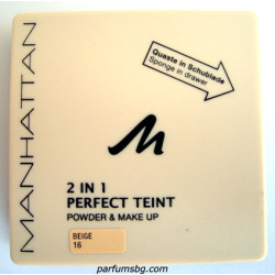 Manhattan 2 in 1 Powder & Make Up 16 Beige