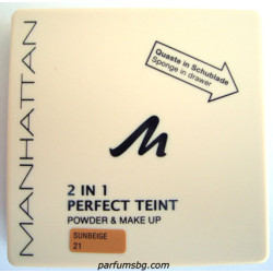 Manhattan 2 in 1 Powder & Make Up 21 Sunbeige