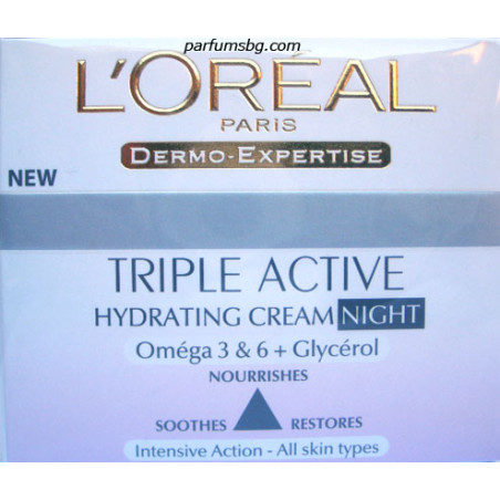 L'oreal Triple Active Night Нощен крем за лице 50ml