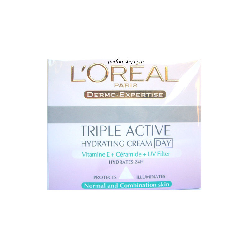 L'oreal Triple Active Дневен крем за лице 50ml за нормална кожа