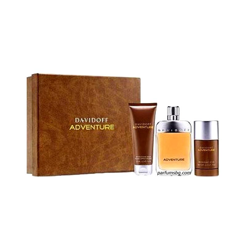 Davidoff Adventur К-Т за мъже EDT 100ml+Део стик 75ml+sh/gel 75m