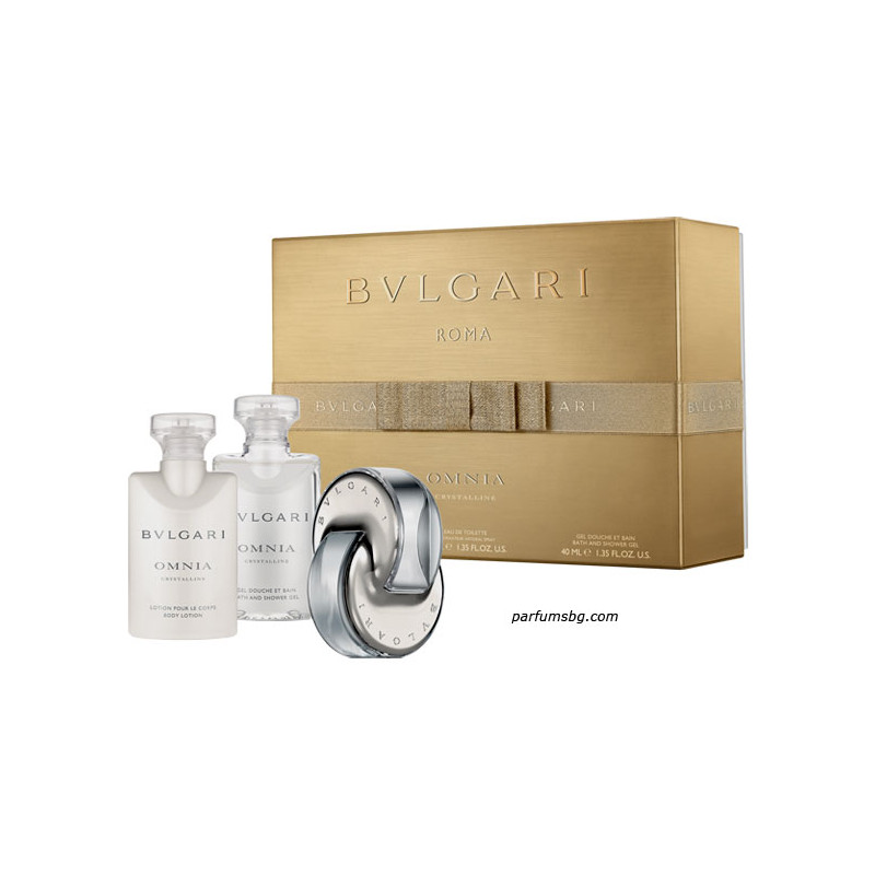 Bvlgari Omnia Crystalline К-Т за жени EDT 40ml+BL 40ml+SG 40ml